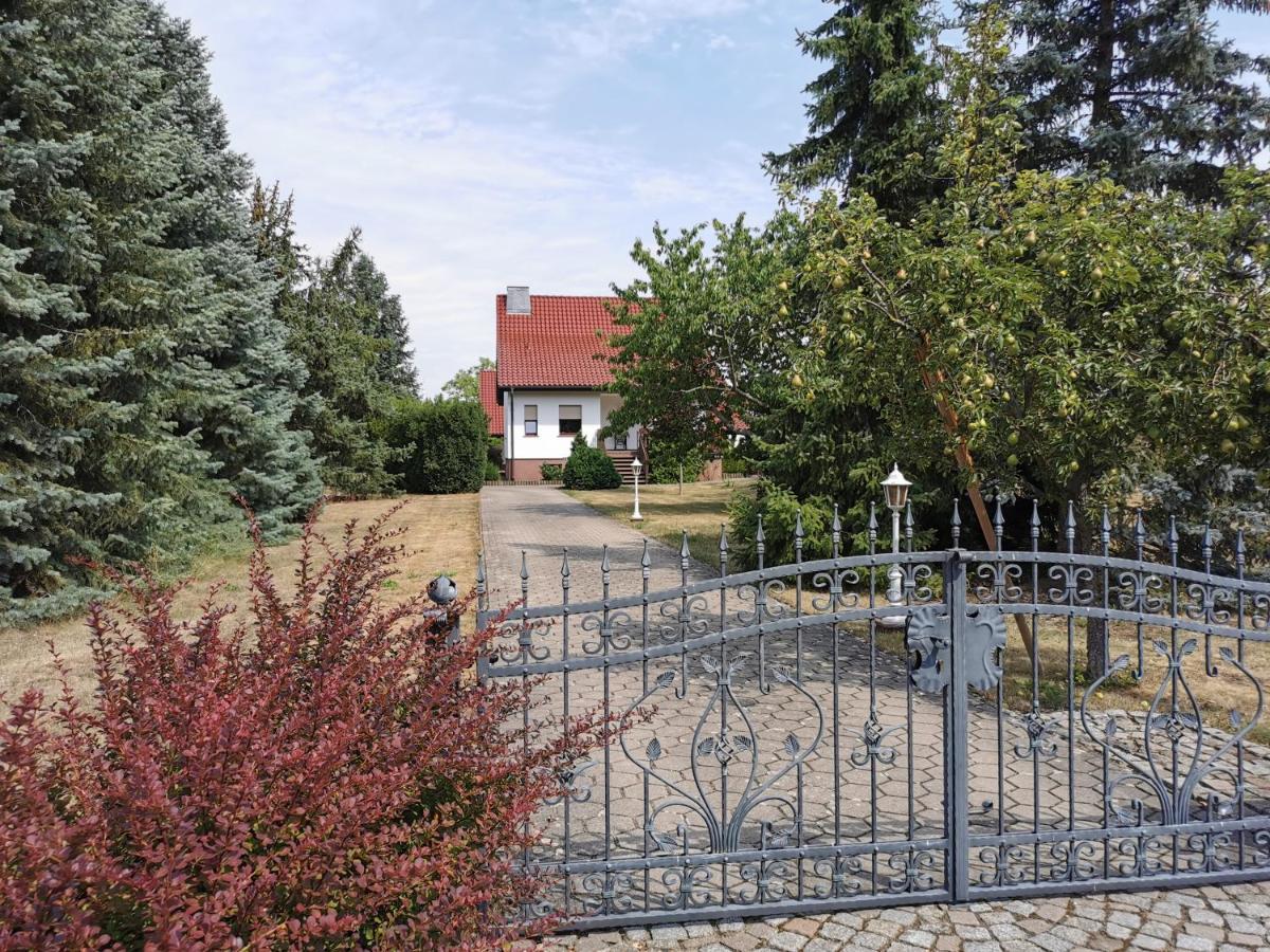 Ferienhaus Rosenhof Glaubitz Luaran gambar